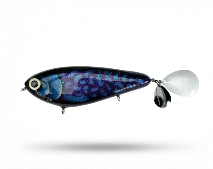 JW Lures Heavy Hitter Chopper - JuneBug Laken i gruppen Fiskedrag / Tailbeten hos Örebro Fiske & Outdoor AB (JWL HH Chopper-JuneBug)